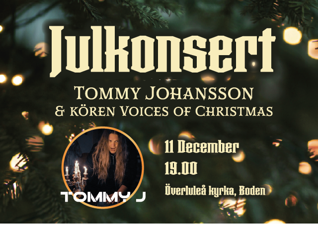 Biljetterna Till Tommy Johanssons Julshow är Nu Släppta! - Nyheter ...